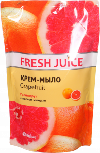 Мило рідке Fresh Juice 460 мл дой-пак зі зволожуючим молочком Grapefruit