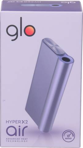 GLO Hyper X2 AIR G6010 Purple/Crisp Dawn Система електричного нагрівання тютюнових виробів