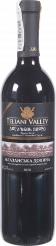 Вино Теліані Велі Алазанська Долина 0,75 л н/сол. червон.