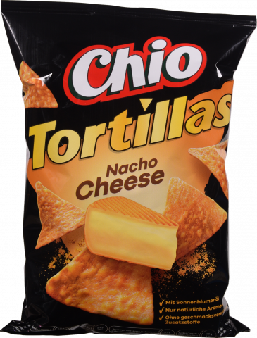 Чіпси Чіо Тортілас 125 г зі смак. сиру