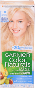 Фарба Garnier Color Naturals 1000 Натуральний ультраблонд