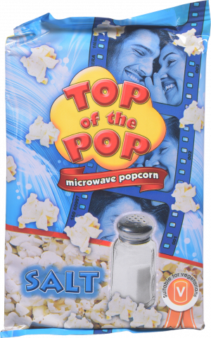 Попкорн TOP of the POP 100 г зі смаком солі