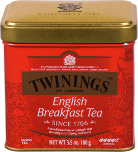 Чай Twinings 100 г з/б чорн. Англійський сніданок (Англія) И630
