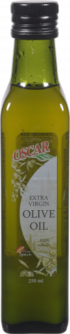 Олія оливкова Oscar foods Extra Virgin 250 мл нераф.