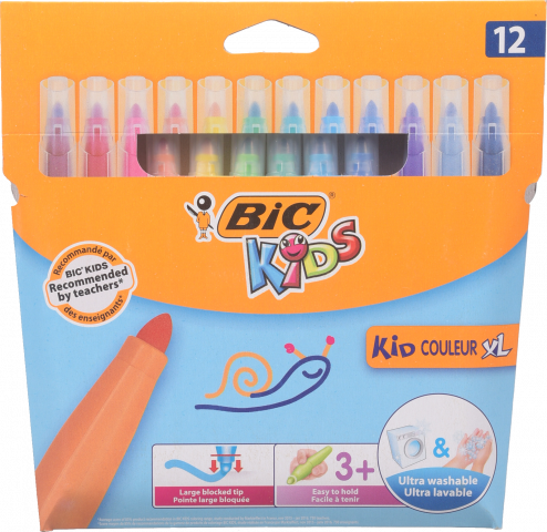Фломастери набір 12 кол. BIC Kids Cooler XL 828966