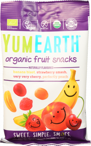 Цукерки YumEarth 50 г жувальні фруктові органіч.