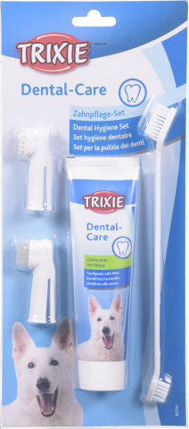 Зубна паста д/собак Trixie зі щіткою