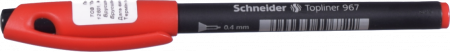 Ручка-лінер Schneider Topliner 04 мм черв. S9672