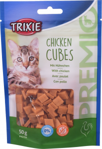 Ласощі Trixie Premio Chicken Cubes д/котів 50 г курячі кубики