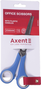 Ножиці 17 см Axent сині 6215-02-A