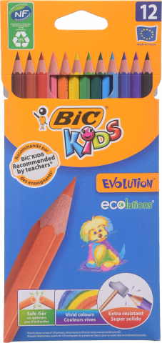 Набір олівців 12 кол. BIC Evolution 93 829029