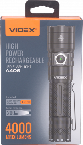 Ліхтарик портативний Videx LED VLF-A406