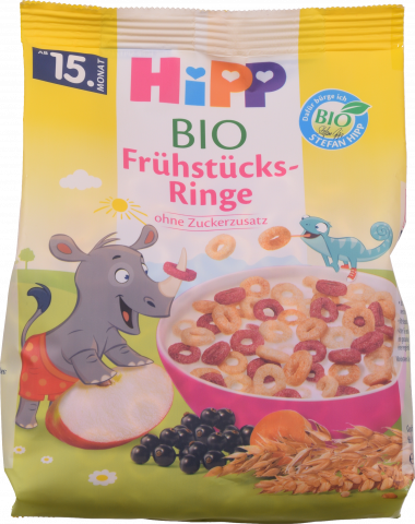 Готовий сніданок HiPP 135 г орган. з ягідно-фруктовим міксом 3537