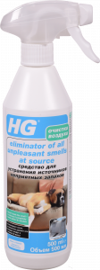 Засіб HG 0,5 л д/знищення запахів
