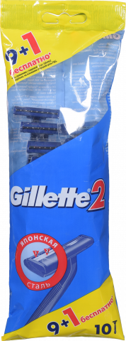 Станок д/гоління Gillette 10 шт. G2 одноразовий