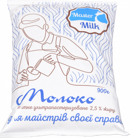 Молоко Українське 2,5 900 г ультрапастер.