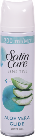 Гель д/гоління Gillette 200 мл Satin Care Sensitive Skin