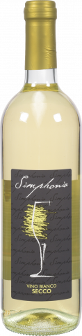 Вино Symphonia 0,75 л сух. біле