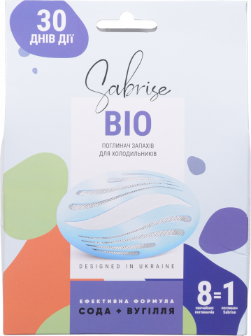 Біо-поглинач запаху Sabrise 116 г д/холодильника