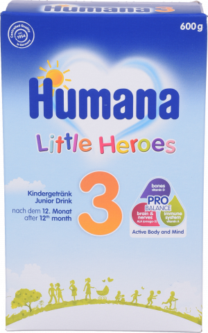 ЗГМ Humana 3 600 г Маленькі герої від 12 міс.