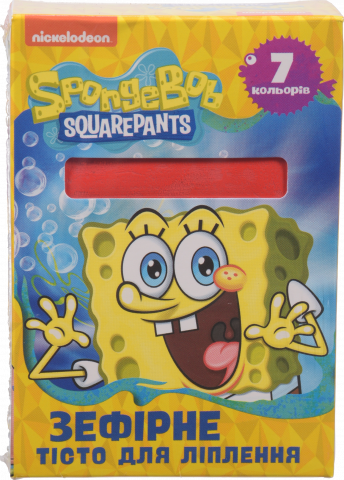Набір Зефірне тісто для ліплення SpongeBob SquarePants 7 кольорів 122978