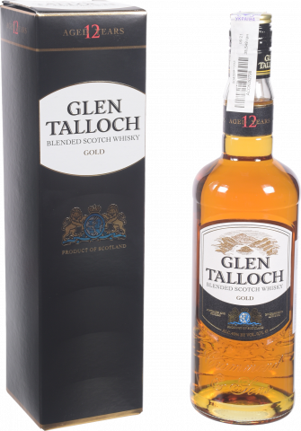 Віскі Glen Talloch 0,7 л Gold 12 років