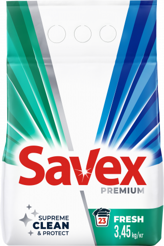 Порошок Savex 4/3,45 кг автомат Parfum Lock 2в1 Fresh И341/930