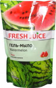 Мило рідке Fresh Juice 460 мл дой-пак з гліцерином Watermelon