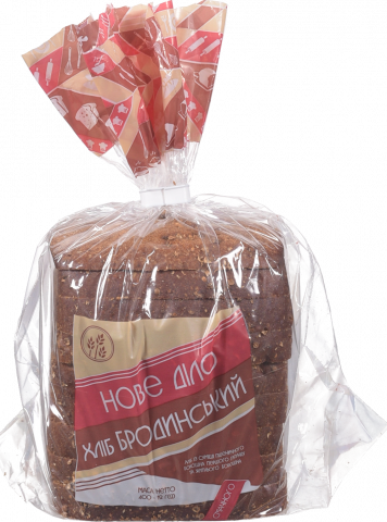 Хліб НД Бродинський житньо-пшеничний на заквас. 400 г