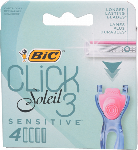 Картридж д/гоління BIC 4 шт. Soleil clic 3 Sensitive