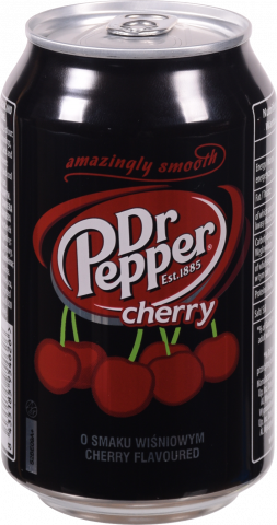 Напій б/алк. Dr.Pepper Cherry 0,33 л з/б газ. (Польща)И626