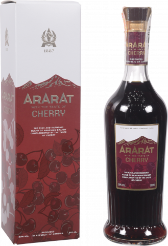 Напій алкогольний Арарат Cherry 0,5 л кор. 30