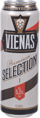 Пиво VIENAS Selection 0,568 л, 5,2 з/б (Литва)