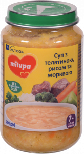 Суп Milupa 200 г Овочевий з телятиною