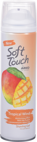 Гель д/гоління Arko 200 мл д/жін. Soft Touch Tropical Wind 8607