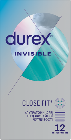 Презервативи Durex 12 Invisible