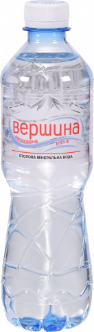Вода Вершина 0,5 л б/г