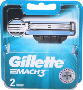 Картридж д/гоління Gillette Мак3 2 шт.