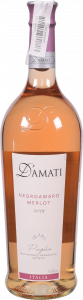 Вино D`Amati Negroamaro Merl Roze Puglia 1 л сух. рожеве 11,5 (Італія)