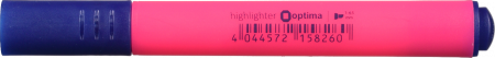 Маркер текстовий Optima 2-3 мм трикутний рожевий O15826