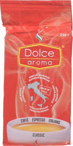 Кава Dolce Aroma 250 г мел. КЛАСІК (Італія) И366