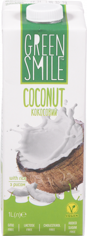 Напій Green Smile 3 1031 г ультрапастеризований рисово-кокосовий
