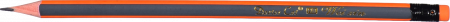 Олівець чорнографітовий з гумкою 19 см арт. 16116-1 И668