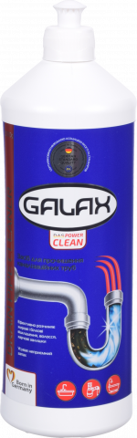Засіб Galax 1000 г das Power Clean д/прочищення каналізаційних труб