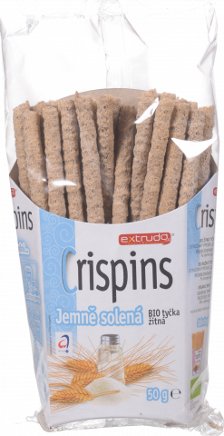 Палички Crispins 50 г з сіллю Органічні