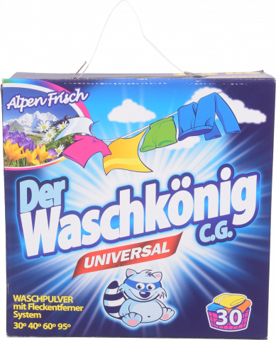 Порошок Waschkonig Universal 2,5 кг к/к д/прання
