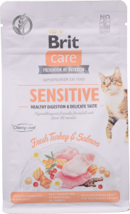 Корм д/котів Brit Care 400 г сух. Sensitive HDigestion and Delicate Taste