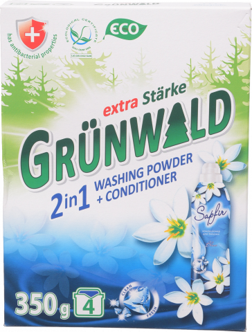 Порошок Grunwald 350 г 2в1 універсальний безфосфатний