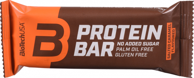 Батончик Biotech Protein Bar 70 г salted caramel