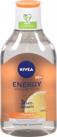 Вода міцелярна Nivea 400 мл Energy з антиоксидантами